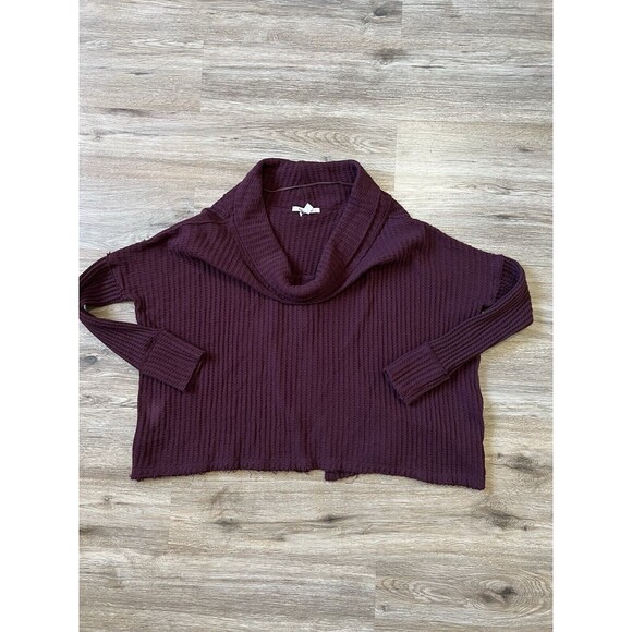 Free People Sweaters - Free People Thermal Long Sleeve Top Cowl Neck  S.